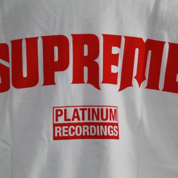 SUPREME Still Talking Tee White/Red SS22 - Picture 4 of 8